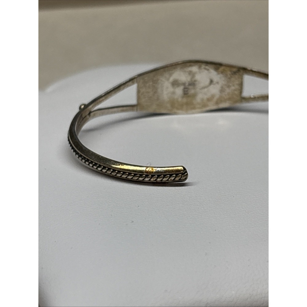 BENNIE BOWEKATY BRACELET STERLING SILVER WITH OPALS - Picture 7 of 16